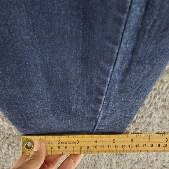 Old Navy Jeans Womens 16 Blue The Rockstar Mid-Rise Stretch Skinny - Picture 8 of 10